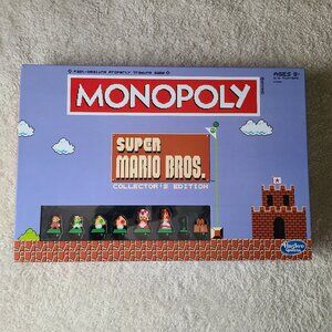Hasbro Monopoly Super Mario Bros. Collector's Edition